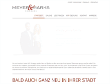 Tablet Screenshot of meyer-marks.com